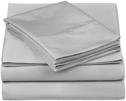 SUPERIOR Egyptian Cotton 530 TC Deep Pocket Sheet Set, Twin XL