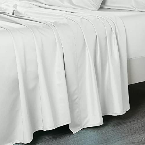 Flat Sheet Only (Oversized) 340 Thread Count Soft Cotton Sateen Bed