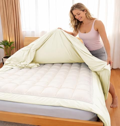 3 Sided Zipper Duvet Cover Set Microfiber 3PCS Cal King Size Ivory