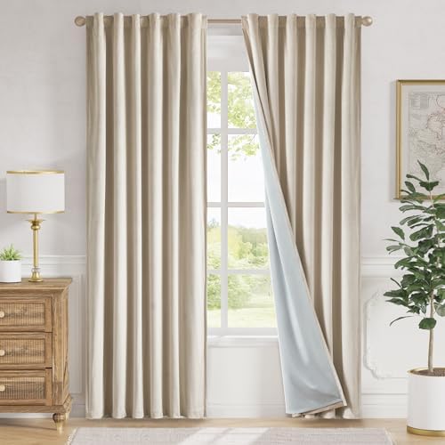Lazzzy Blackout Beige 100 % polyester,lining: 100 % polyester Curtains