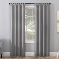 No. 918 Trevor 2-Pack Heathered Linen Texture Semi-Sheer Tab Top