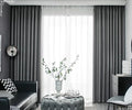 Beydodo Living Room Darkening Curtains 84 inches Long, Dining Room