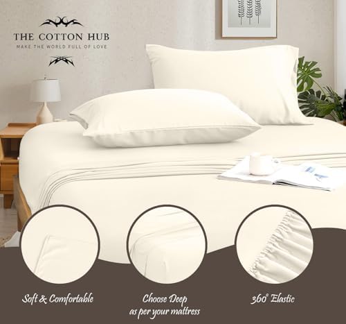 Split-King Size 5-Piece Sheet Set 1000 Series Luxury 100% Pima Cotton