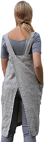 Larmliss Women's Pinafore Square Apron Baking Cooking Gardening Works
