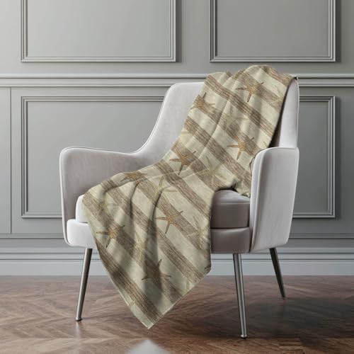 Addison Rugs ASB191 Tan 50" x 70" Oversized Sherpa Throw Blanket