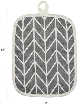 Okuna Outpost Heat-Resistant Pot Holders for Kitchen - Dual-Pocket