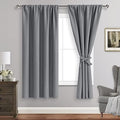 JIUZHEN Blackout Curtains for Bedroom Living Room 42 x 63 Inches Long