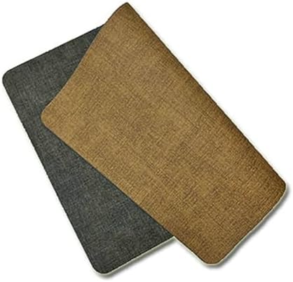 Dining Table Placemats Rectangle Set 4, 11.82 x 16.93 Inches Leather
