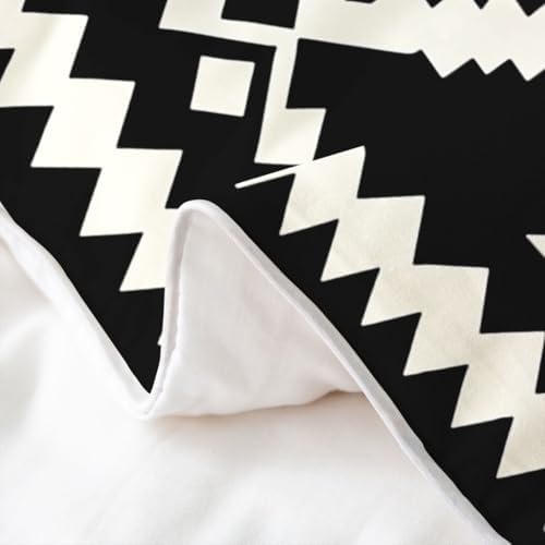 Feelyou Tribal Geometric Duvet Cover 100% Cotton King Size Boys Girls