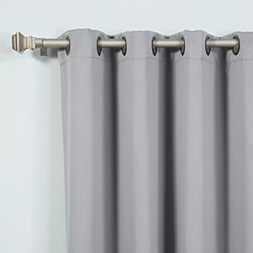 Home Fashion Basic Thermal Insulated Blackout Curtains - Antique