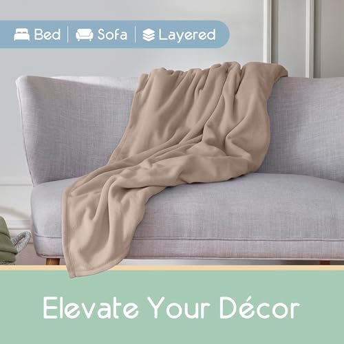 King Size Microfleece Blanket | Fleece Bed Blanket | All-Season