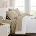 SouthShore Fine Living Vilano Pleats, 3-Piece, 21-Inch Extra Deep