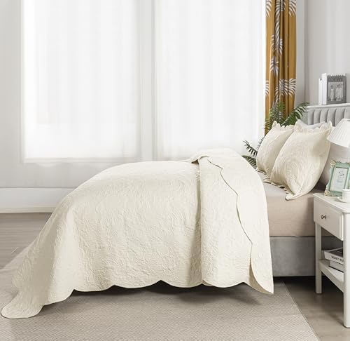 HoneiLife Quilt Sets King Size - Microfiber Bedspreads for King Bed