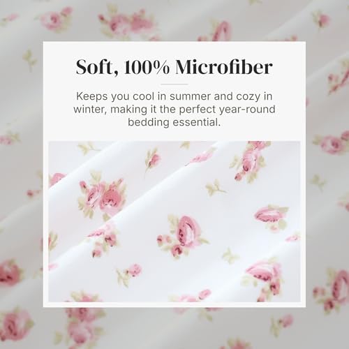Modern Threads 4-Piece Ultra Soft Microfiber Bed Sheets Set, Wrinkle