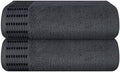 BELIZZI HOME Cotton 2 Pack Oversized Bath Towel Set 28x55 inches