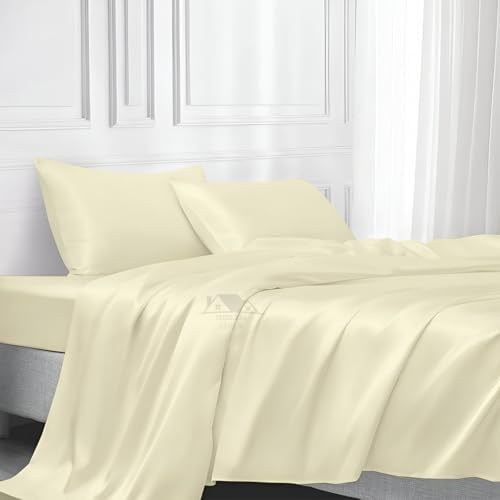 Shreem Linen Full Sheet Set – Super Soft and Double Brushed Microfiber
