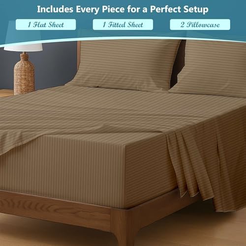Ready To Rest Extra Deep Pocket Sheets - 4 Piece Queen Sheet Set