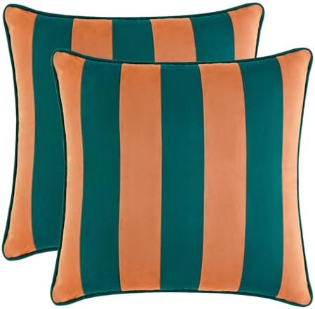 MONDAY MOOSE Decorative Throw Pillow Covers Cushion Cases, Set of 2