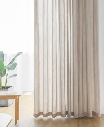 Beydodo Curtains 63 Inch Length 2 Panels, Bedroom Privacy Curtains