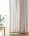 Beydodo Bedroom Curtains 84 Inch Length 2 Panels Set, Privacy Semi
