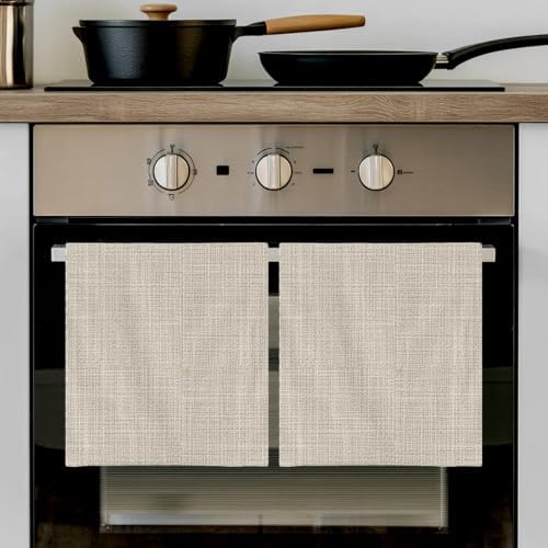Modern Minimalist Kitchen Towels Set of 3,Absorbent Dish Towels for
