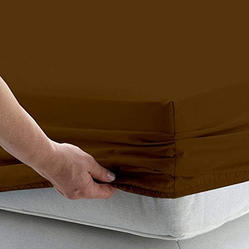 1 Fitted Sheet Only - 500 Thread Count Long Staple Combed, Pure