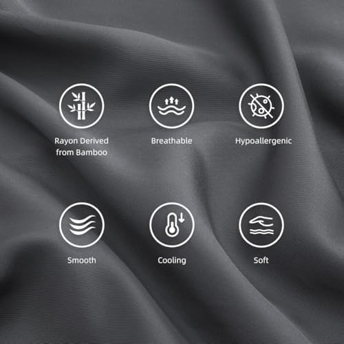 Standard Pillowcases, Cooling Viscose from Bamboo Pillow Covers with
