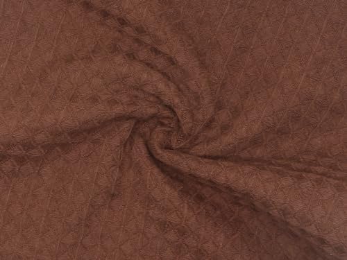 Cotton Dish Towels for Kitchen, Dish Rags 8 Pack,12”x 12”, Brown