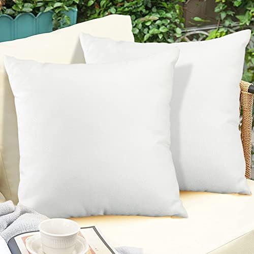 OTOSTAR Pack of 4 Outdoor Waterproof Throw Pillow Covers Decorative