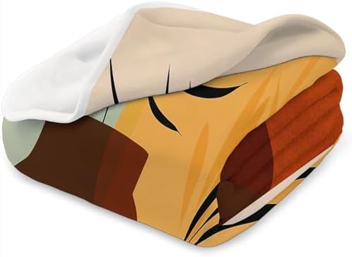 Lightweight 66 x 90 in Throw Blanket for Couch Sofa Bed, Decorative
