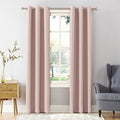 Sun Zero Easton Energy Saving Blackout Grommet Curtain Panel, 40" x