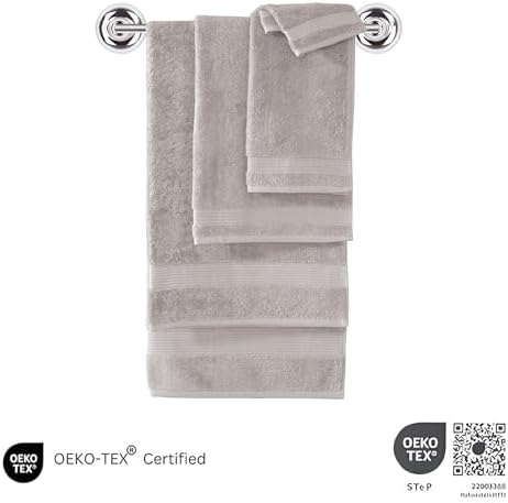Classic Turkish Towels CTT - Luxury 6 Piece Towel Set, 100% Turkish