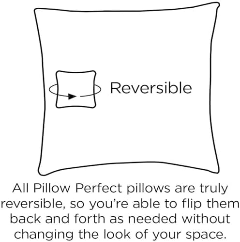 Pillow Perfect Monti Chino Solid Indoor/Outdoor Wicker Patio Seat