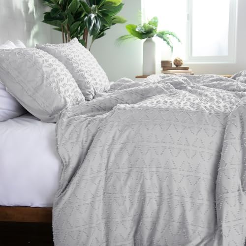 TRP Cottage Core 3 Piece Boho Duvet Cover Full/Queen Size | Clipped