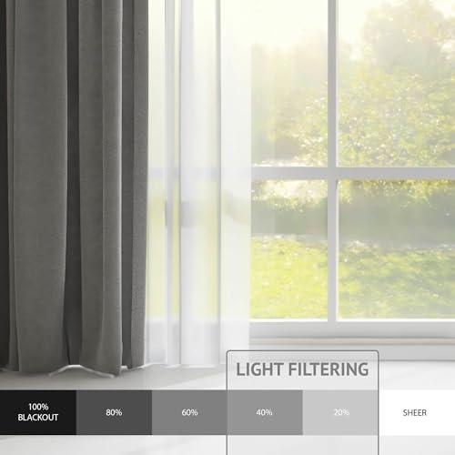 DKNY Avery Light-Filtering Curtains Backtab 50 x 96, Linen Beige, 2
