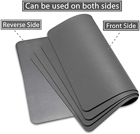 Wipeable Placemats Leather Table Mats Waterproof Heat-Resistant Easy