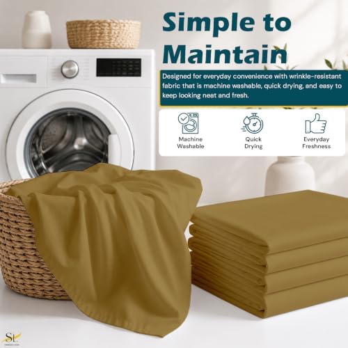 California King Fitted Sheet 15 Inch Deep Pocket, Soft Microfiber