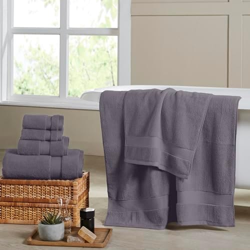 Modern Threads Luxury 6-Piece Quick-Dry Towel Set – Plush &