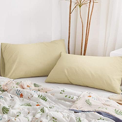 Soft Pillow Covers 16 x 26 Inches - Egyptian Cotton 600 Thread Count