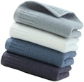 4pcs Pure Cotton Thicken Facial Towels for Bathroom Use