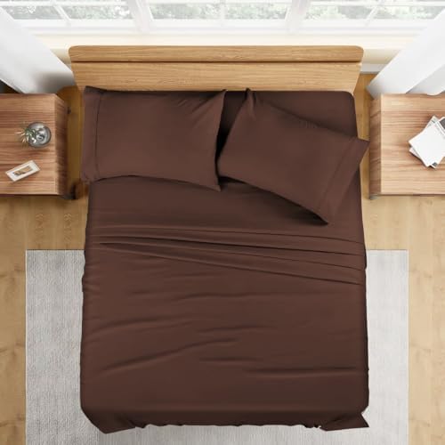 King Sheet Set – 600 Thread Count Egyptian Cotton Sateen, 16" Deep