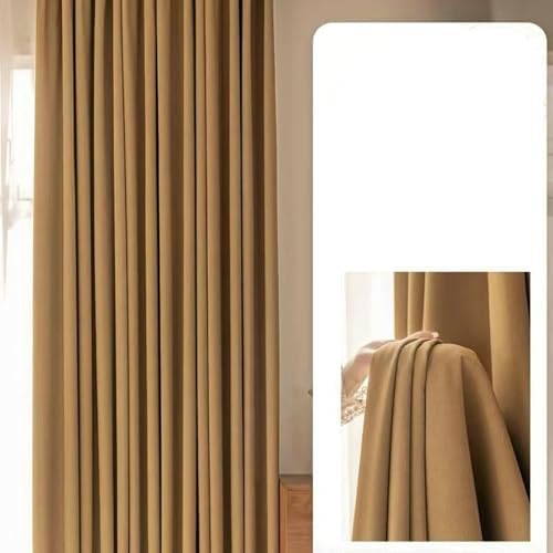 Drapes for Living Room 96 Inch Length 2 Panels, Farmhouse Blackout
