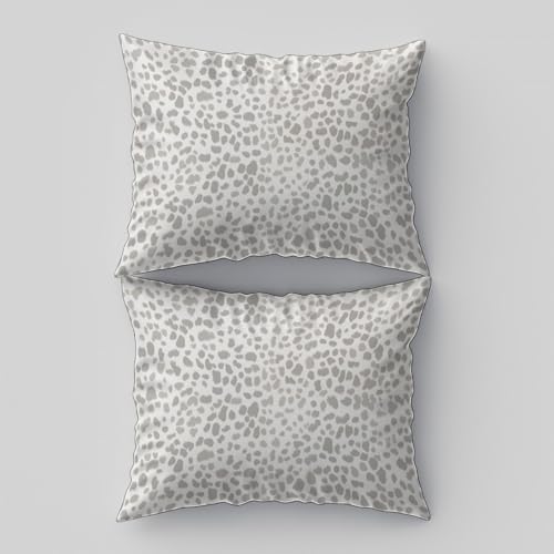 Abstract Spots Texture Duvet Covers Queen, 3 Pieces Ultra Brushed