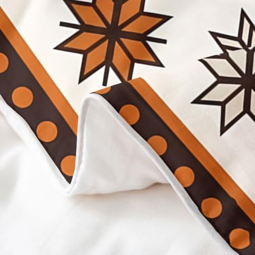 Feelyou Western Decor Duvet Cover 100% Cotton Queen Size Boho Arrow