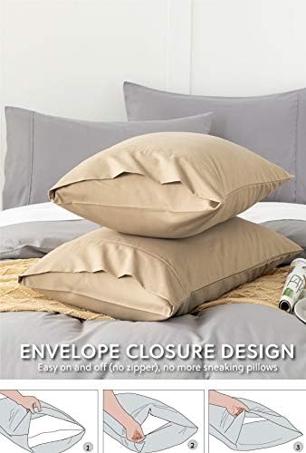 600 Thread Count Pure Cotton - 3 Piece Cotton Twin XL Size 12" Deep