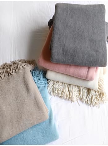 Bedding Chunky Cable Knit Throw Blanket Lightweight Blanket for Sofa