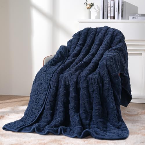 Topblan Weighted Blanket for Adults 20lbs, 60 x 80 Queen Size for Bed
