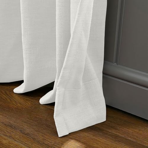 LUSTROWIN Blackout & Light Filtering Curtains for Bedroom & Living