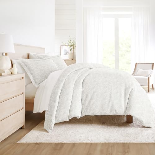 Linens & Hutch Duvet Cover Set Patterned Microfiber Ultra Soft Bedding