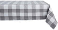 DII Buffalo Check Collection, Classic Farmhouse Tablecloth